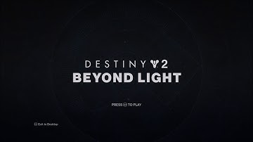 Destiny 2 - 12 Minutes of Beyond Light Menu + Music!