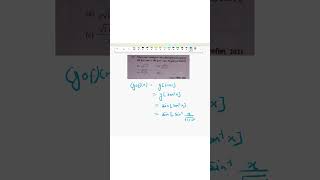 Value of gof(x) #uptgt #maths #2021