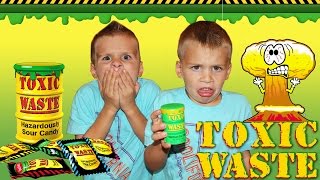Toxic Waste Challenge - Even Michael Tries It