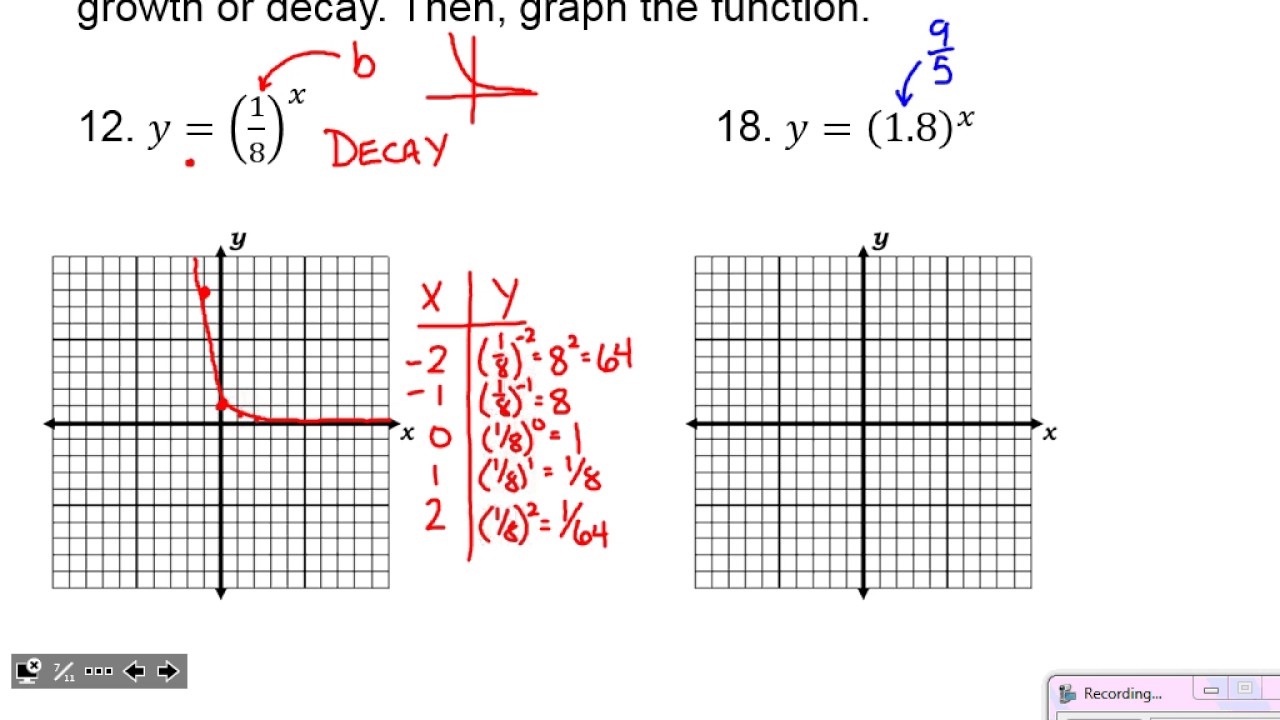 33 Exponential Growth And Decay Worksheet Answers - support worksheet