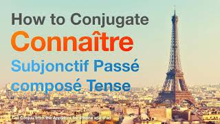 How to conjugate Connaître (to know ) in Subjonctif Passé composé tense.