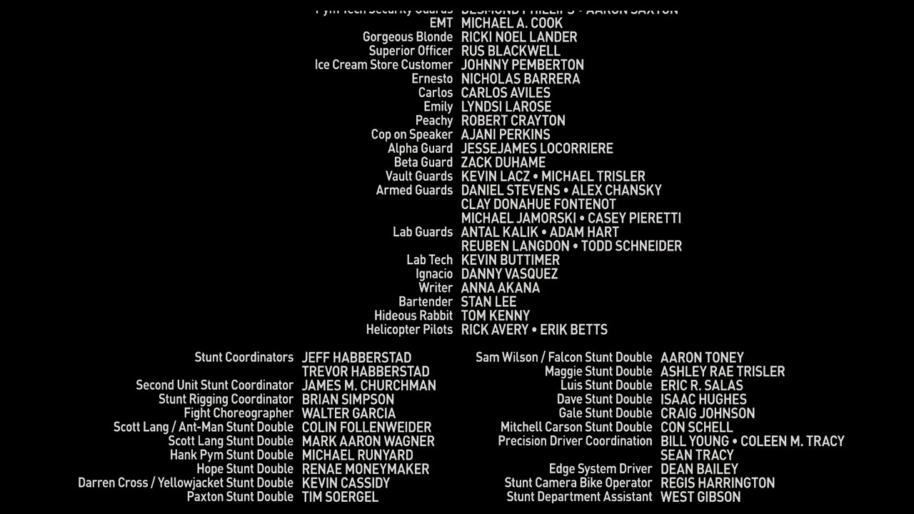 Ant Man END CREDITS REVERSED