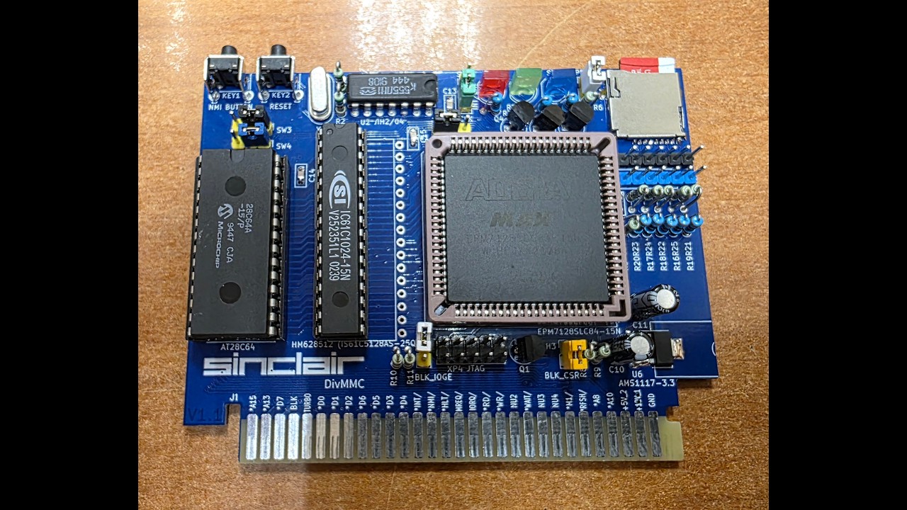 Собираем DivMMC на EPM7128 от ZxSacura