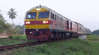 🚂 HID 4506 ขบวน 31 ทักษิณารัถย์ มาช้าๆเพื่อจอดรอทางที่ปากคลอง ก่อนเข้าพัทลุง 📸 : Friday Chai  5/3/65
