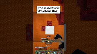 Celebrity These Dang Bedrock Skeletons #minecraft  #camman18shorts #shorts Wealth