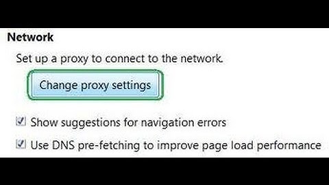 How To Configure Google Chrome Proxy Settings