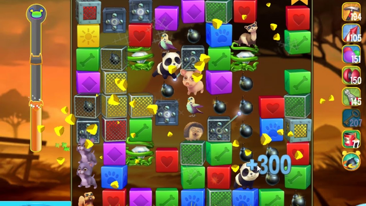 Pet Rescue Saga level 3097 no boosters ►TOBIAS DEAMON◄