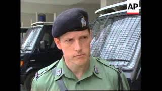 HONG KONG: POLICE TACTICAL UNIT PREPARING FOR HANDOVER