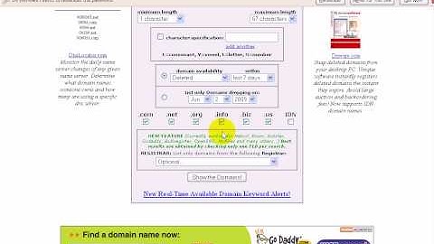 Justdropped.com Keyword Search