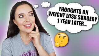 WEIGHT LOSS SURGERY- ONE YEAR LATER WLS VSG