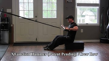 Sledgehammer Training with the XFunction Hammer/Crew Row