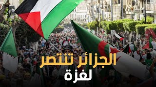 #مسيرات شعبية حاشدة عبر مختلف ولايات الوطن دعما لغزة ومناصرة للشعب #الفلسطيني