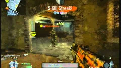 call of duty Black ops 1v6 clutch