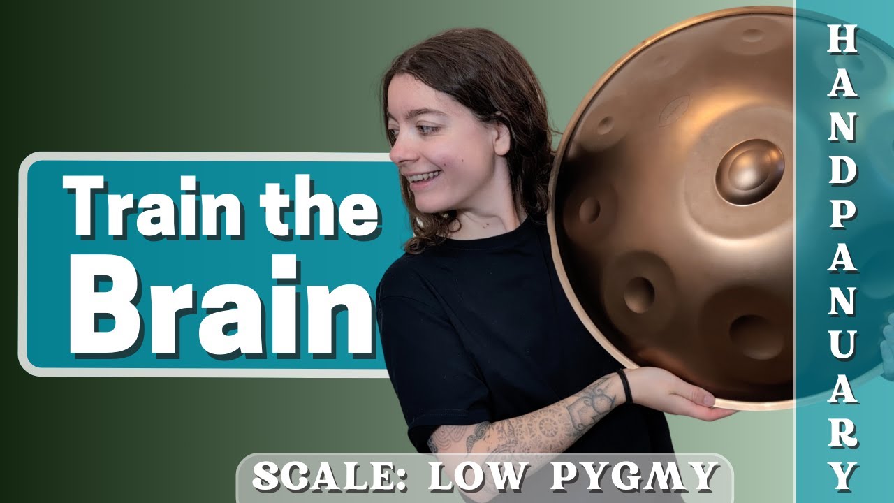 Train The Brain | Handpan Tutorial | Handpanuary 17