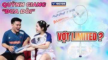 PHÊ hay PHẾ - VỢT LIMITED MỚI của QUỲNH GIANG??? | TEST vợt cầu lông VICTOR ARS FANTOME HYQ