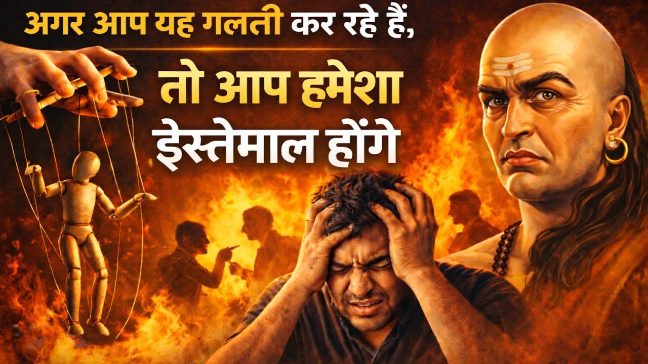 अगर आप यह गलती कर रहे हैं, तो आप हमेशा इस्तेमाल होंगे | Chanakya Niti | #SankalpGatha 