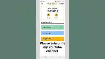 Omega Network Balance Transfer Metamask wallait Prof #bitcoin #cryptocurrency