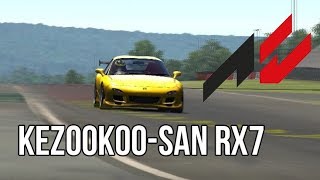 When a beginner drives Keisukes RX7 - Assetto Corsa