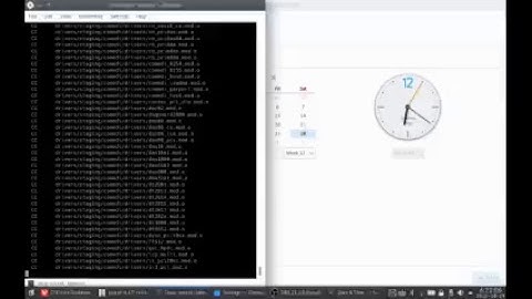 just live building linux kernel