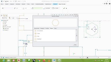Creo Basic,Sketch Training in Hindi 2 Fillet,Chamfer,Text,Offset,Centreline,Point,Palette,Mirror etc