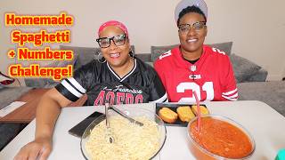 HOMEMADE SPAGHETTI WITH MY GIRLFRIEND + FUN CHALLENGE