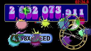 fast speedup 3,000,000 to 0 countdown timer  alarm🔔