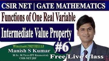 Properties of Continuity | Lec-6 | Uniform Continuity | Real Analysis Course | CSIR NET Maths