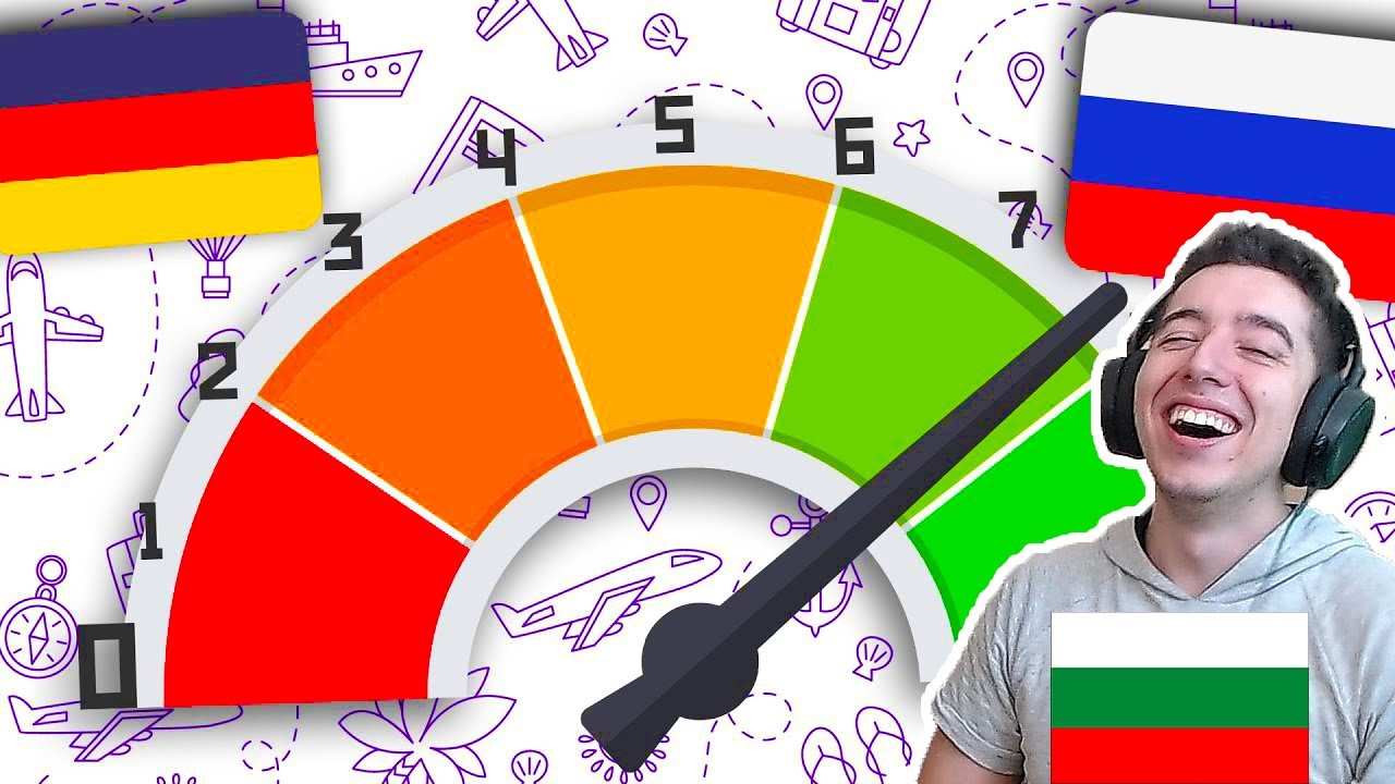 rating countries by slavness - travel with boris reaction