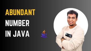 Abundant Number Program in Java | Simple Code & Easy Explanation