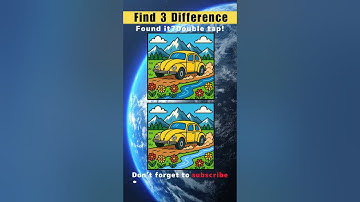 【Find The Difference】  Can You Beat This Puzzle in 60 Seconds? 399