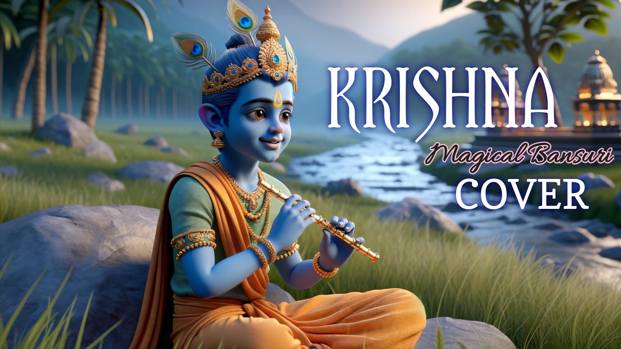 🕉️Stress Relief Bansuri | Soothing Flute Melody for Sleep & Study Cover By Neeraj Ojha