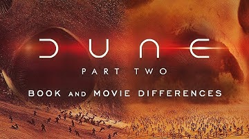 DUNE DEEL 2 - Grootste verschillen tussen de film en het boek