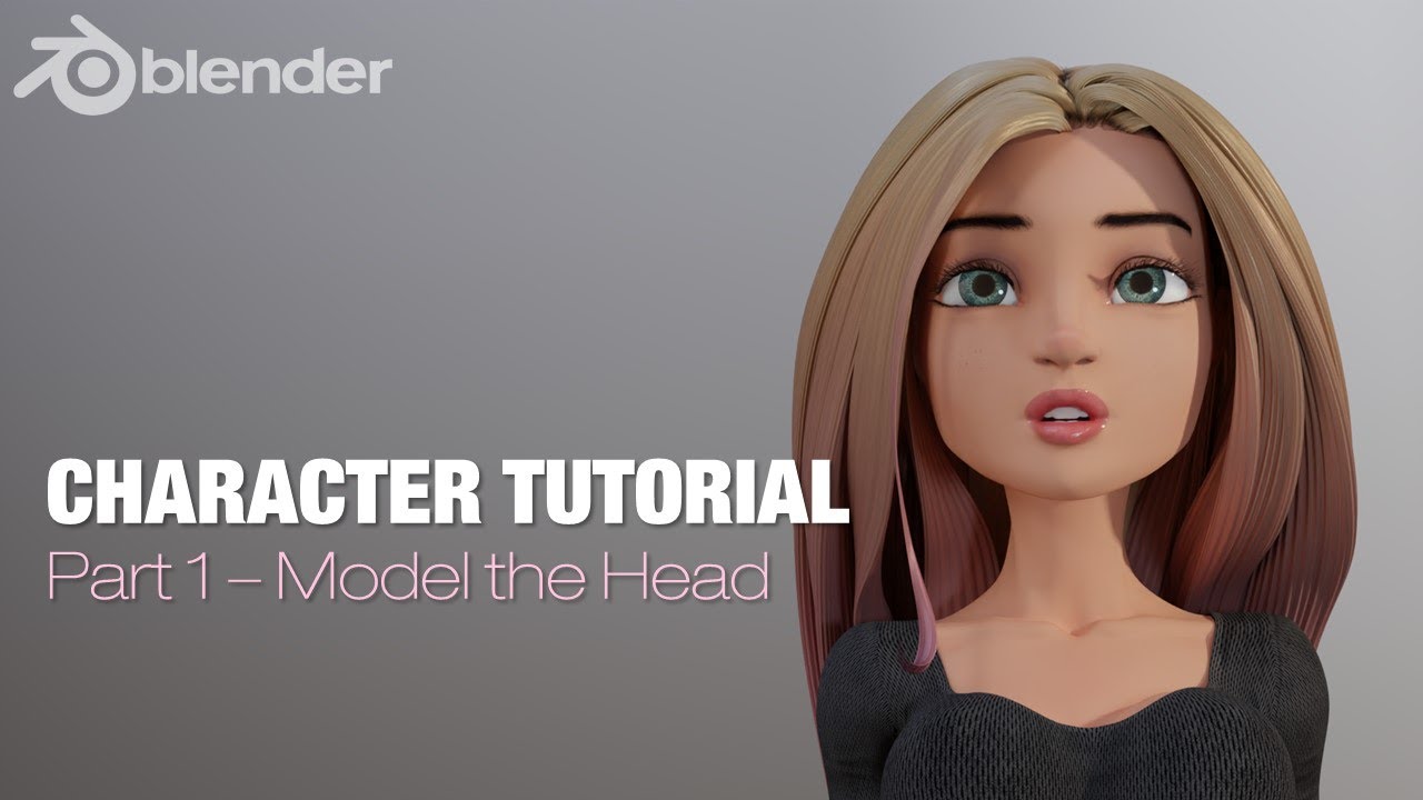 Onkel eller Mister Retouch græsplæne Blender Complete Character Tutorial - Part1 - Modeling the Head - YouTube