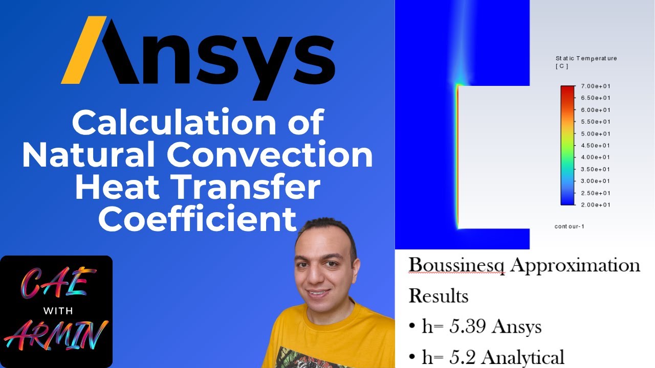 🌡️ Ansys Fluent Tutorial: Calculation of Natural Convection Heat ...