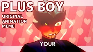 ＋♂ Plus Boy [ ORIGINAL ANIMATION MEME ] (WARNING16+, FLASHINGG LIGHTS  VERY SUGGESSTIVE )