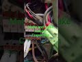 Glarie elevator Motor and brake resistor connection with control panel #lift #elevator #motor