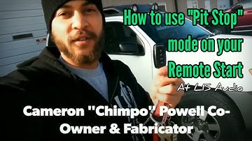 How to use "Pit Stop" mode on your Remote Start at LIS Audio