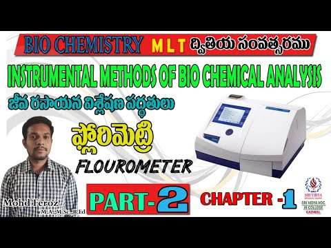 INTER Voc. Second Year # Bio chemistry # Chapter-I #Methods of Biochemical Analysis & Part- 2