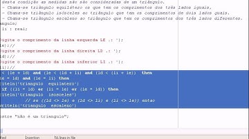 aula 1057 Algoritmos e Logica de programação   Exerc SE triangulo Pascal
