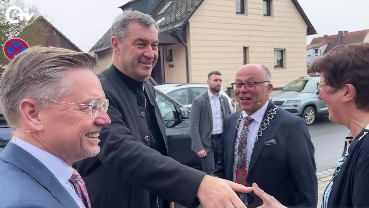 OTV: Söder in Speinshart über Wirtschaft, USA und mehr Arbeit