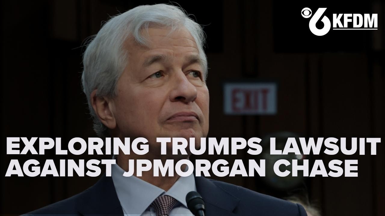Fact Check Team Exploring Trump's political debanking lawsuit against JPMorgan Chase