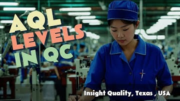 Most common AQL Levels for Quality Control