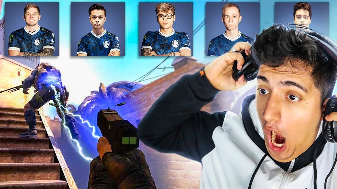 REAGINDO AO MELHOR TIME de CS:GO do MUNDO! (Team Liquid)