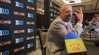 Matt Rhule Nebraska HC BIG TEN 🏈 Media Days 7.30.26