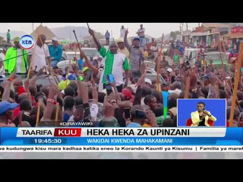 Kalonzo , Gachagua na Wamalwa wanasimama pamoja kupinga ubinafsishaji wa mali ya umma