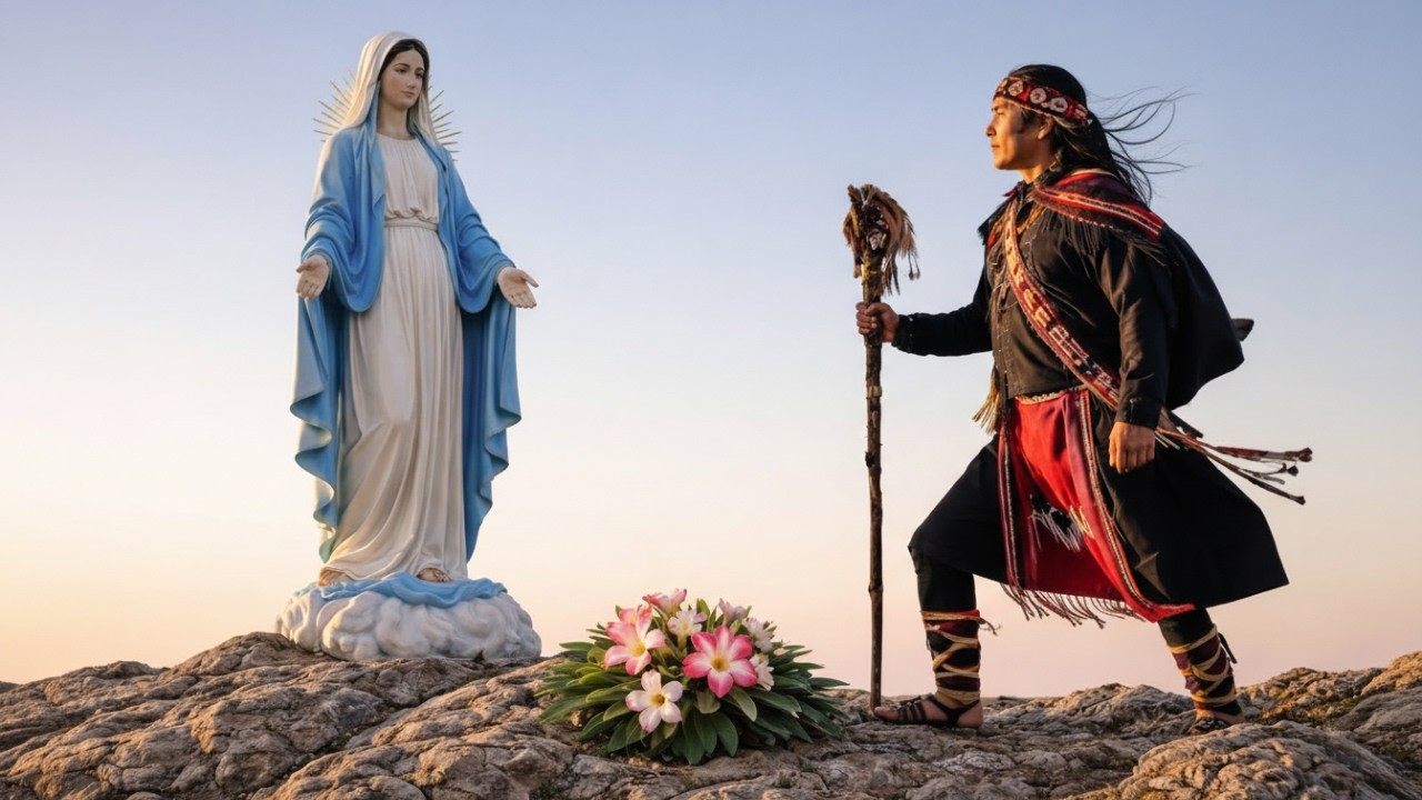 La Virgen María enfrentó a un hechicero… ¡y la Virgen María venció!