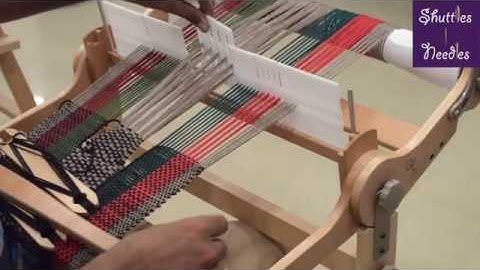 Ashford Vari-dent reed experiments