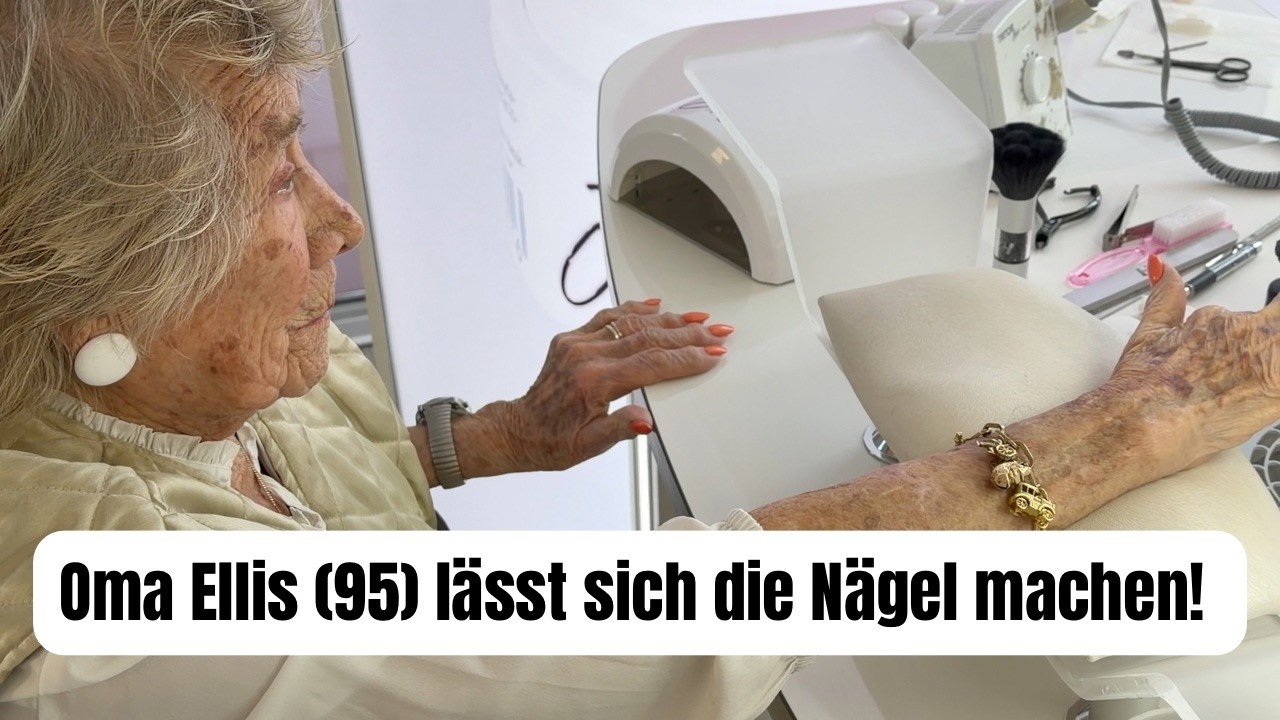 Oma Elli (95) überrascht uns alle! Mit dem Alter noch neue Nägel?!