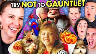 Try Not To Laugh, Sing, Eat, Touch Gauntlet Challenge - Ft. Jodie Sweetin! | React