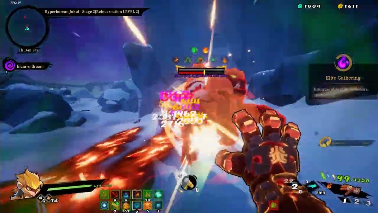 Gunfire Reborn Xing Zhe(Monkey) Reincarnation level 2 Difficulty solo